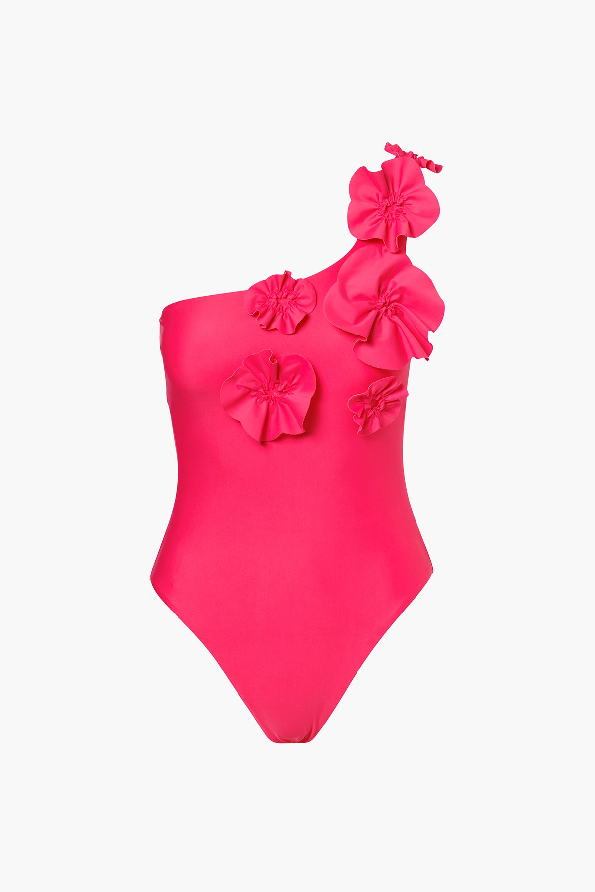 Badpak one shoulder Fabiosa met uitneembare padding