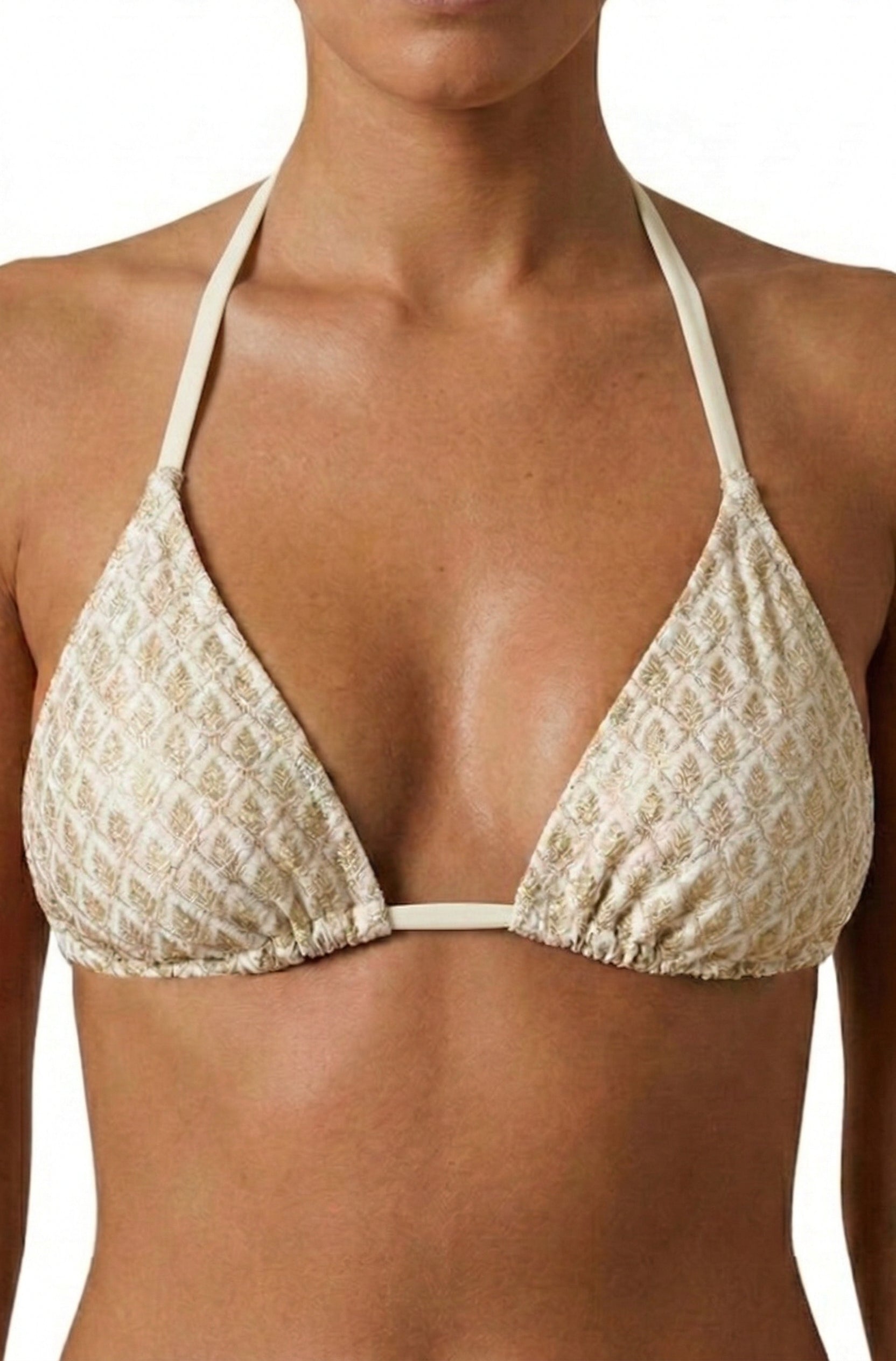 Gold Rush Triangle Push Up White - L