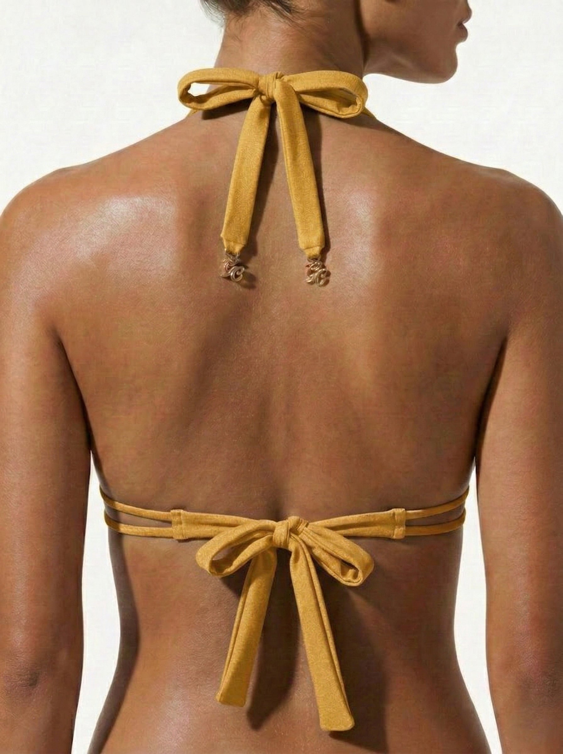 Gold Rush Halter Push Up Gold - M