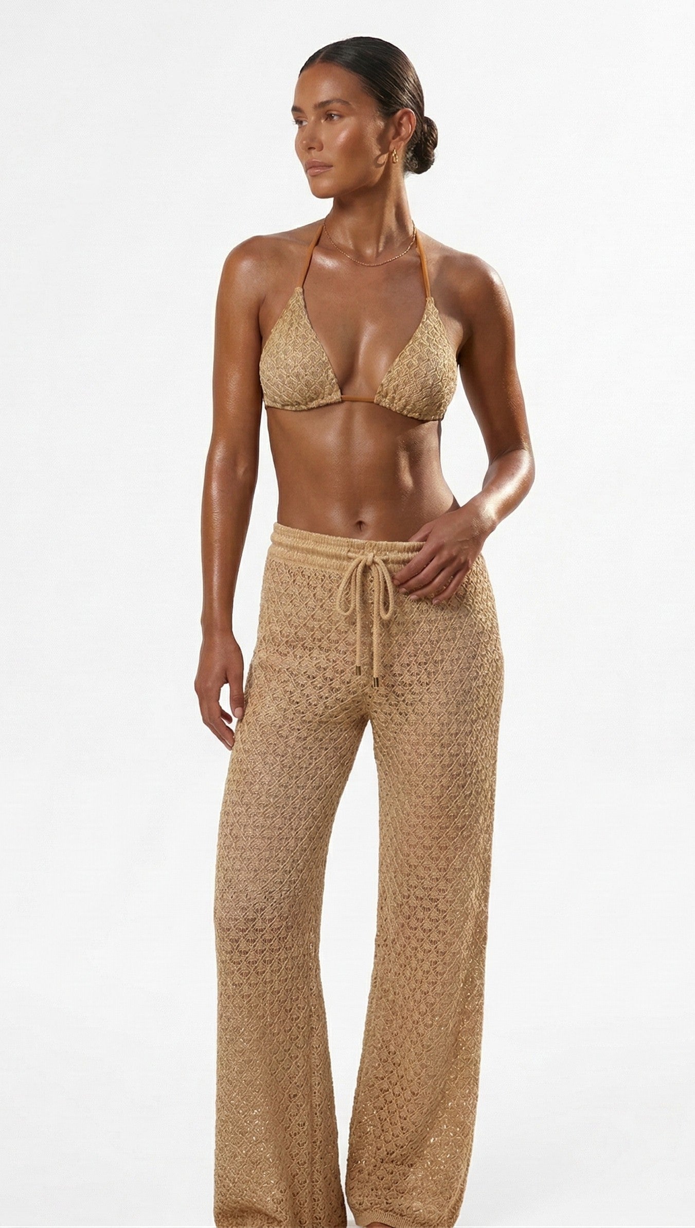 Gold Rush Beach Pants Gold - Large 40-42