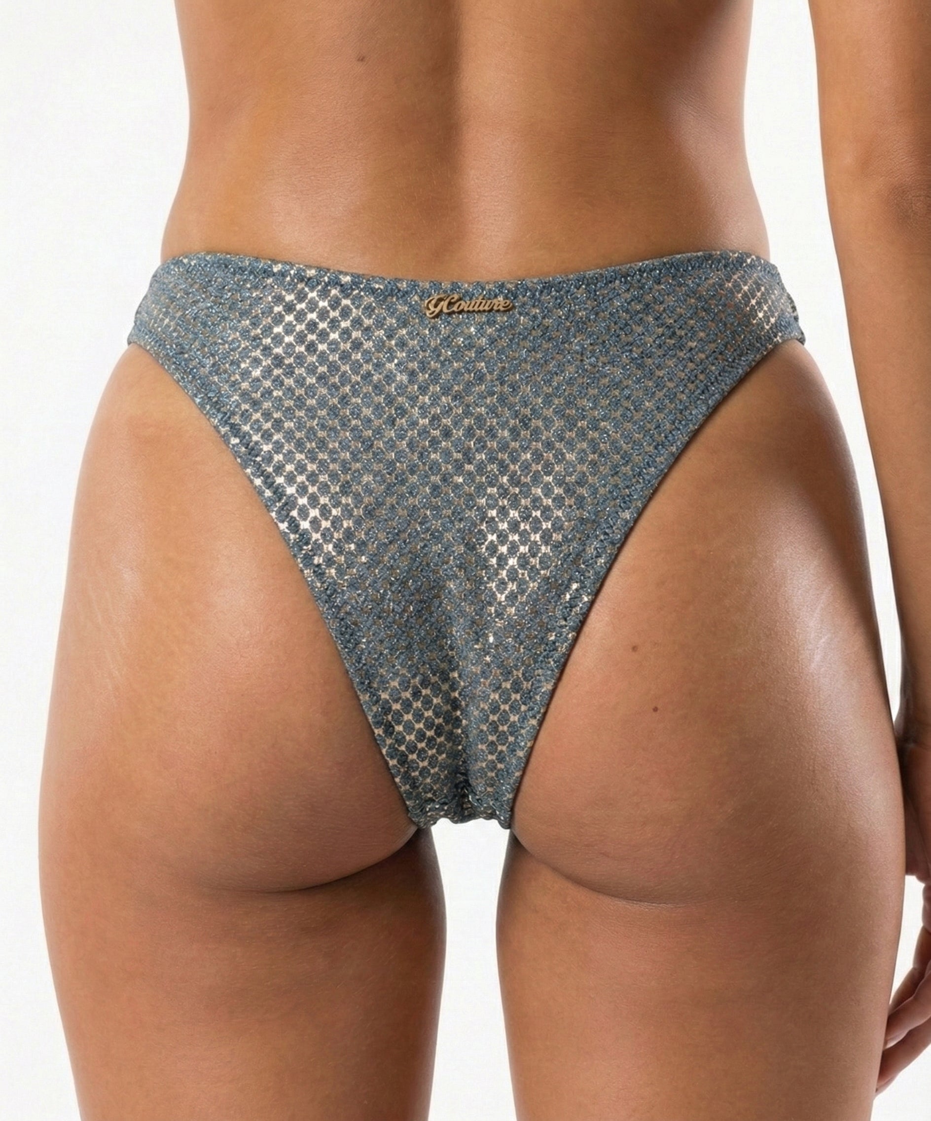 Baroc Queen Denim High Leg Bottom - M