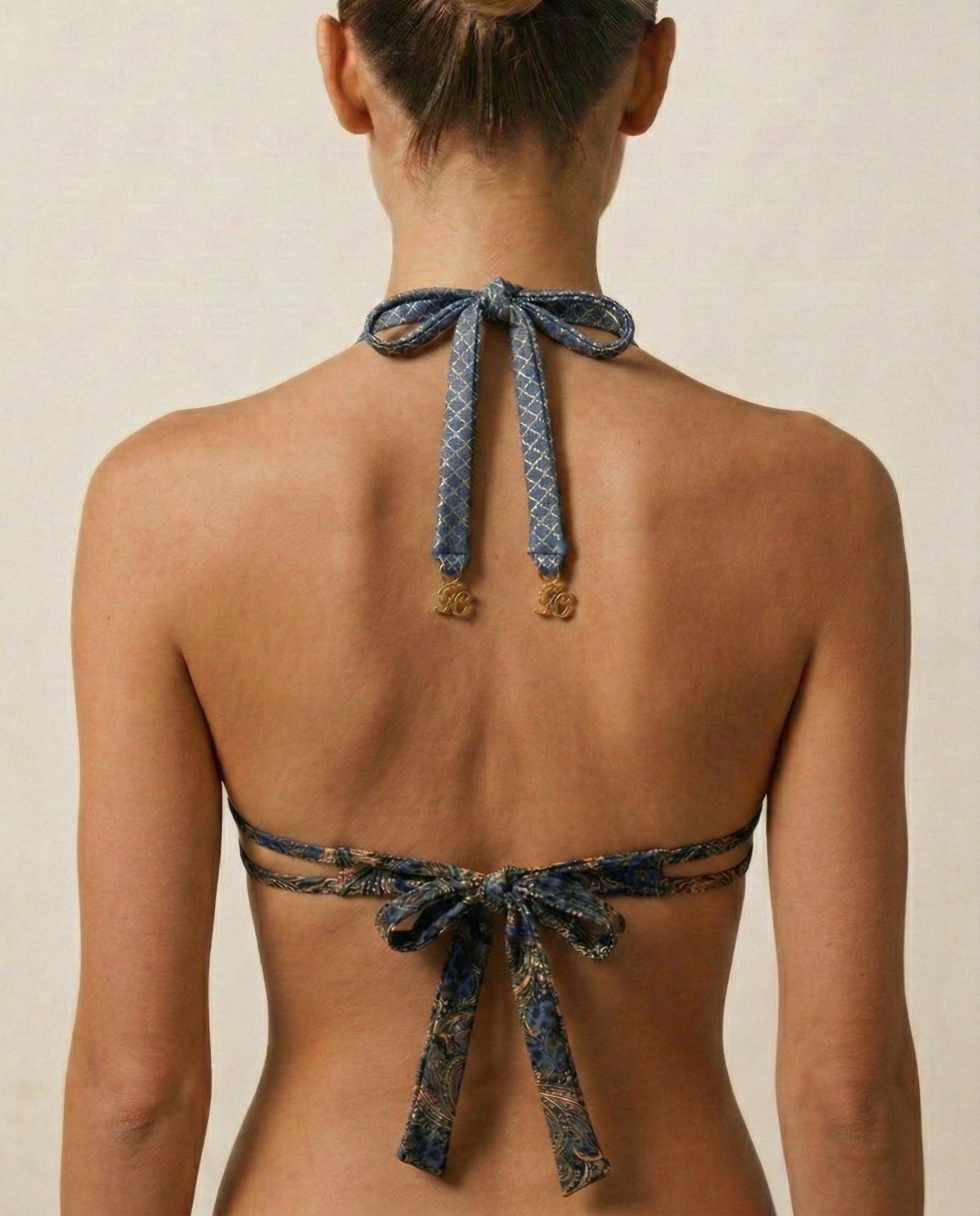 Baroc Queen Baroc Denim Halter Push Up - M