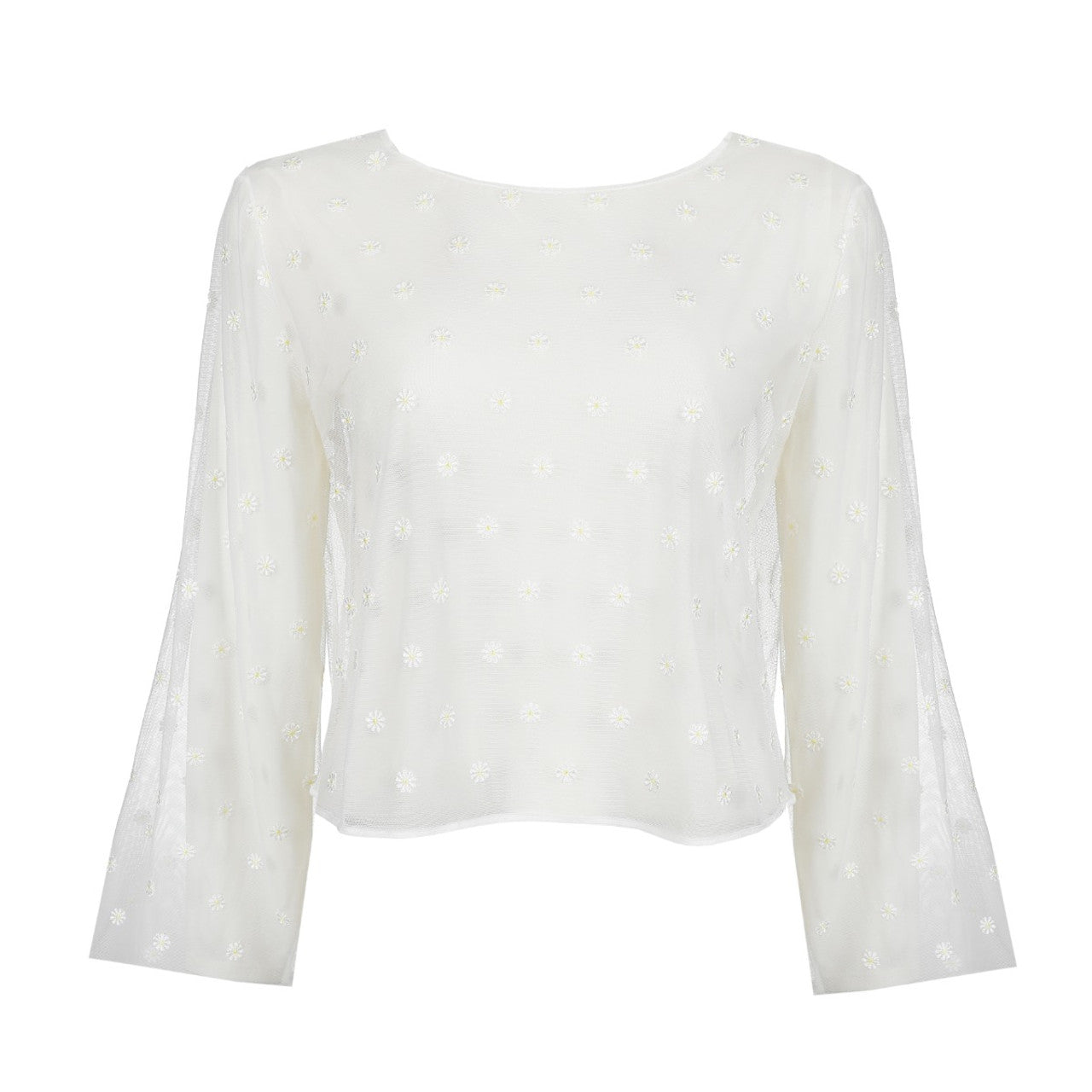 Marie Jo Daisy white top transparant