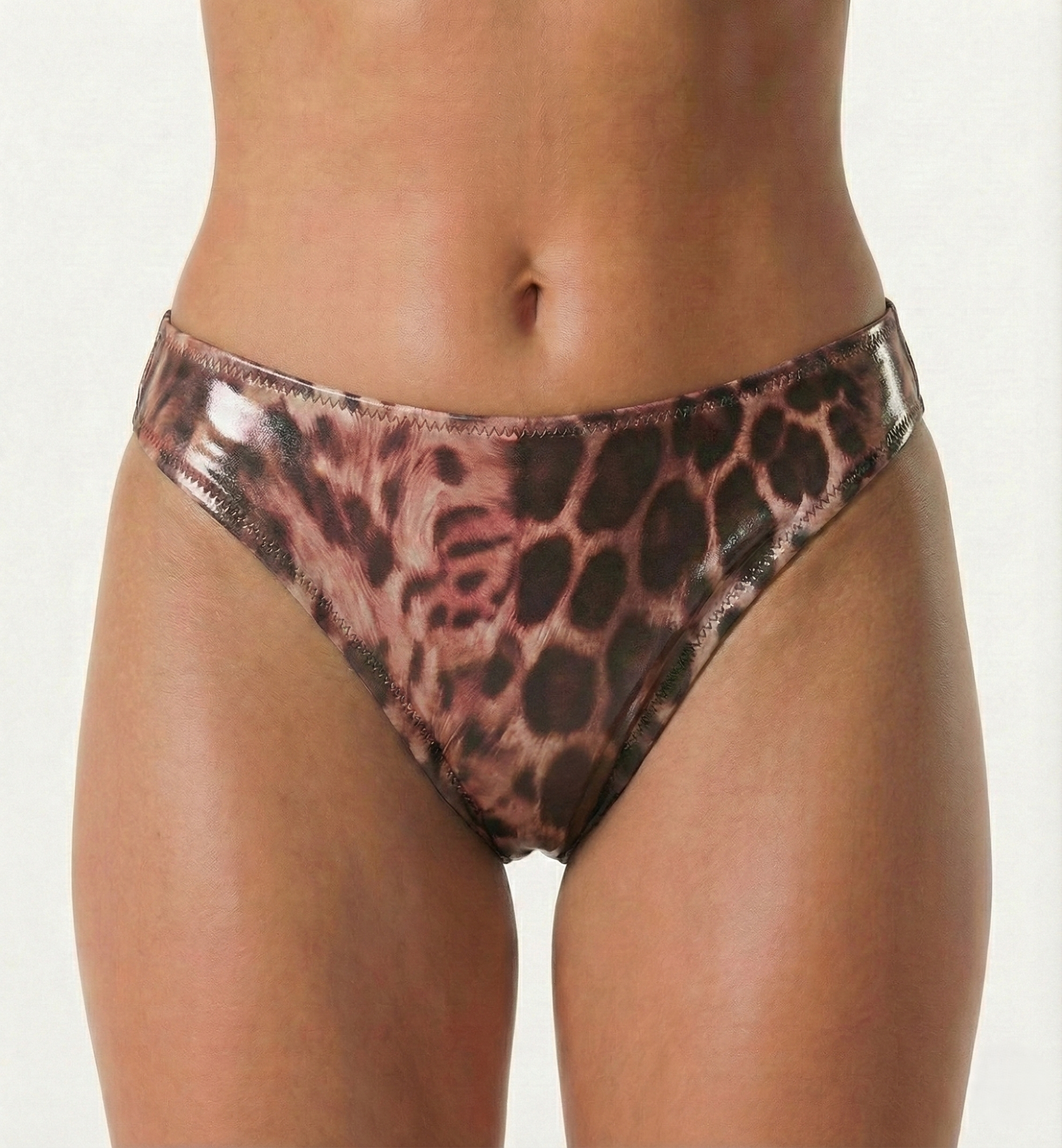 Pink Orchid Tiger Full Bottom - S