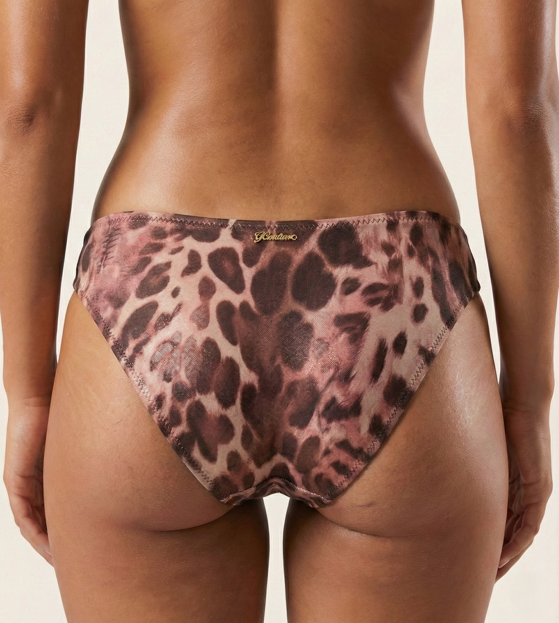 Pink Orchid Tiger Full Bottom - M