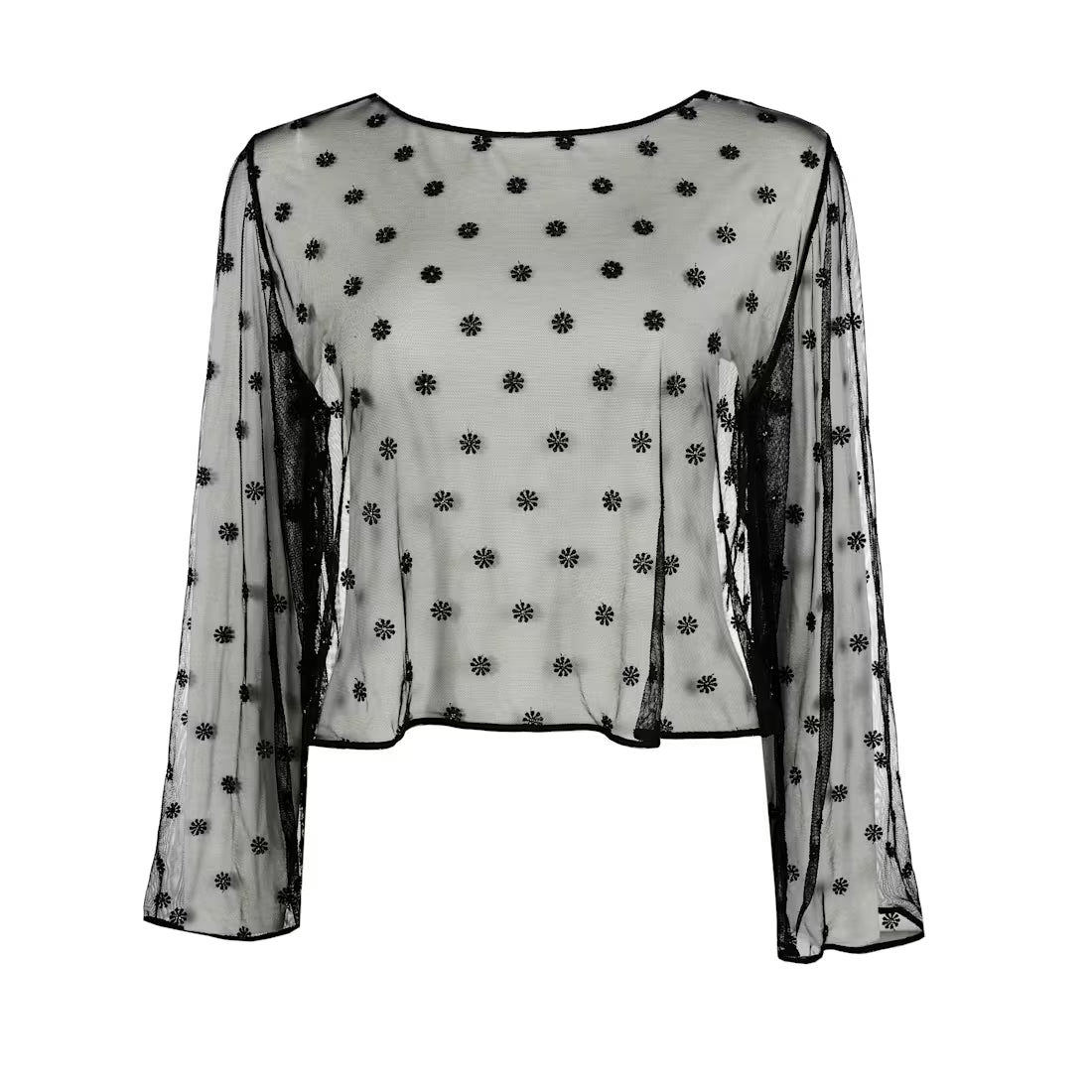 Marie Jo Daisy black top transparant