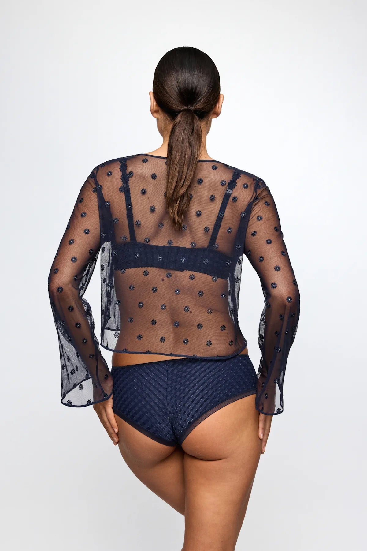 Hotpants Marie Jo avero donkerblauw