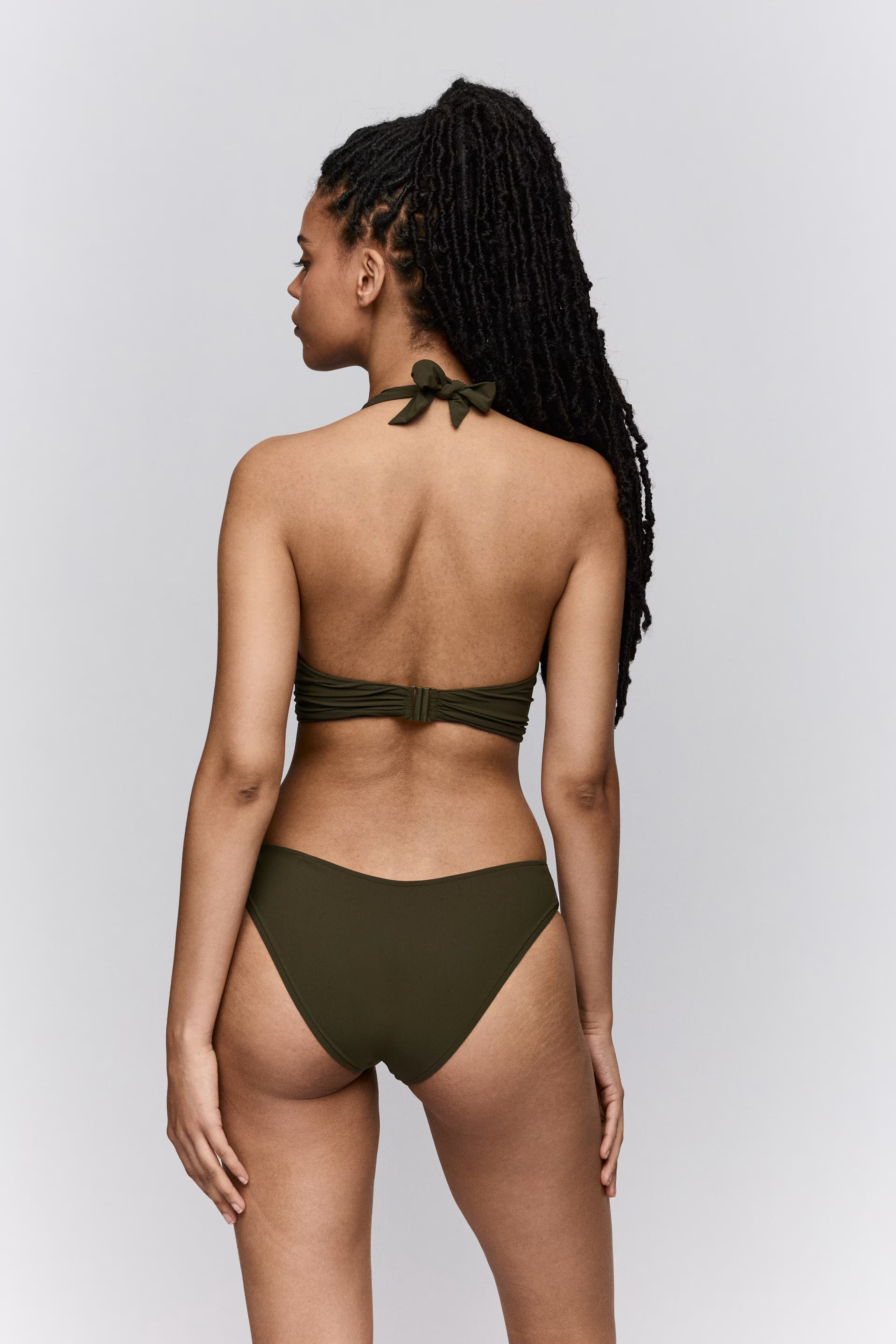 Bikinslip Lita donkergroen