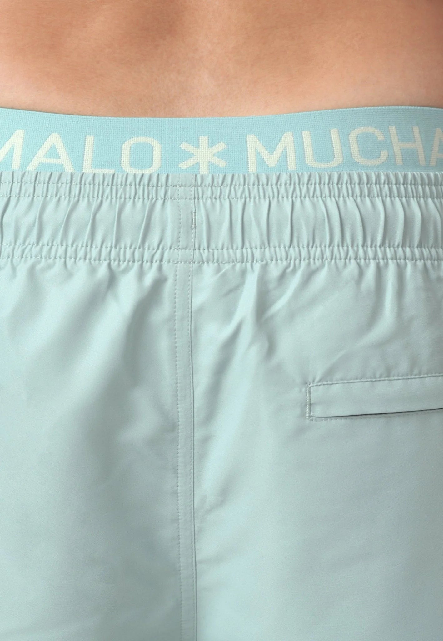 Muchachomalo heren zwembroek ( en gratis boxershort) lichtblauw