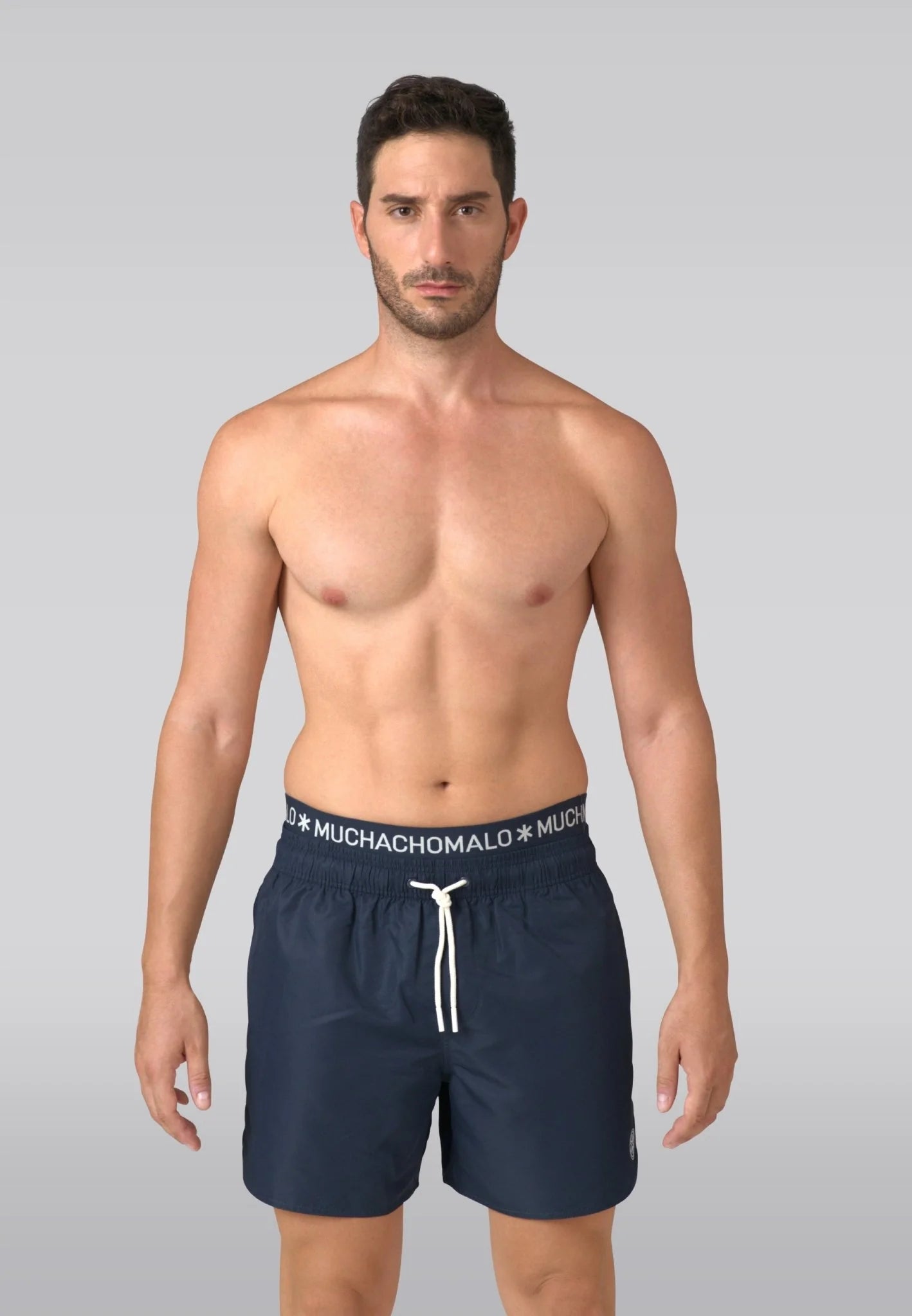 Muchachomalo heren zwembroek ( en gratis boxershort) donkerblauw