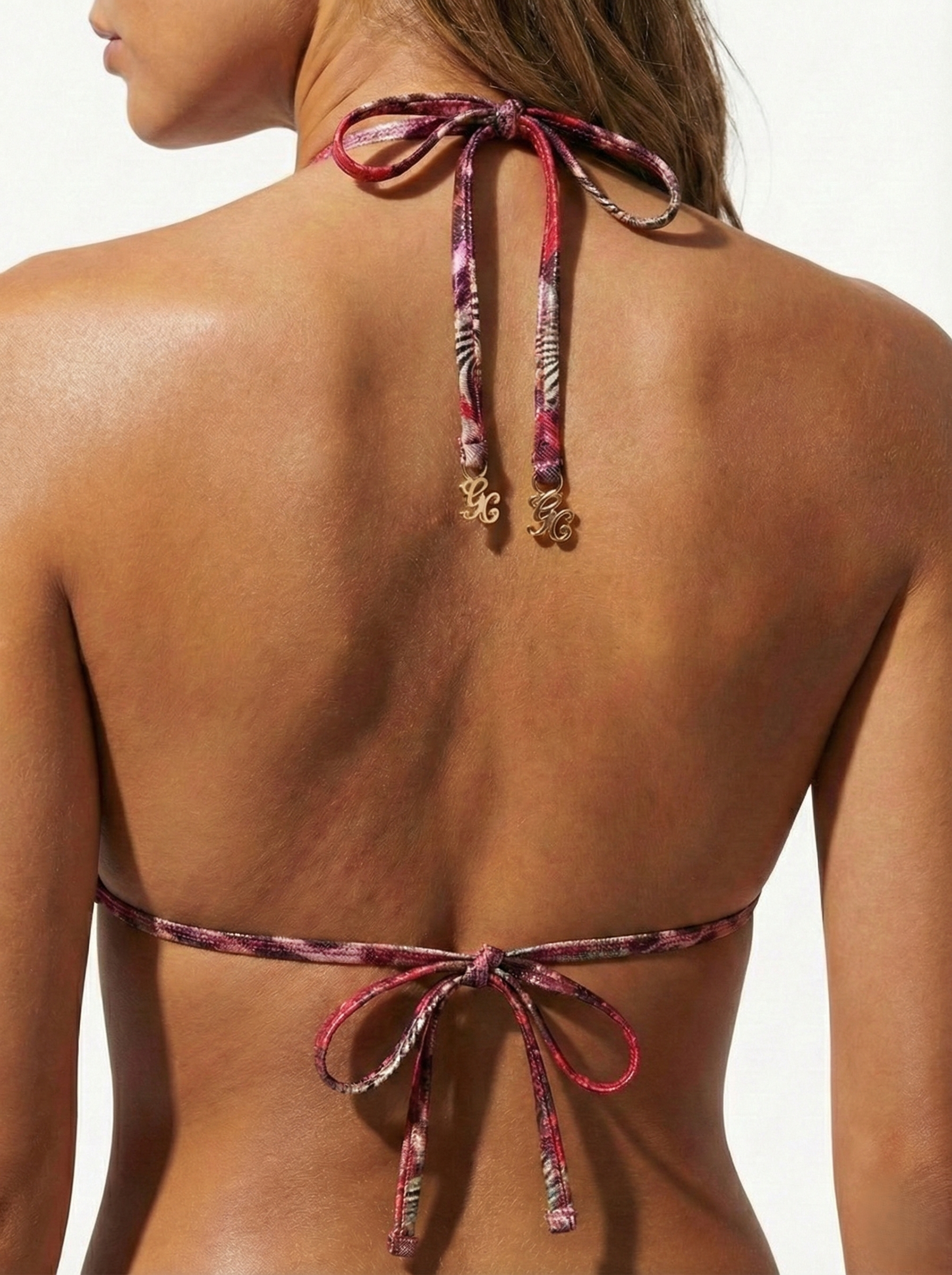 Pink Orchid Orchid Tiger Triangle Push Up